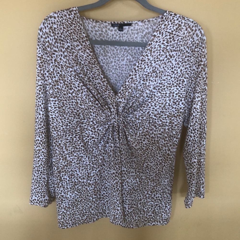 Chaus leopard pattern blouse.